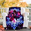 1pc Akaza (3) Theme Blanket - Digital Print, Polyester, Cozy for All Seasons, Perfect for Outdoor, and Travel