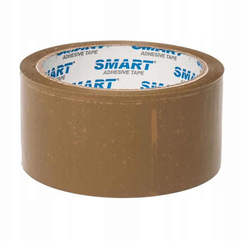 Smart brown packing tape, width 48 mm, length 50 m, 6 pcs.