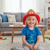 Fireman Hat Simulation Fireman Hat Makeup Toys Adjustable Fireman Safety Helmet Security Plastic Fireman Hat Toy Game Players