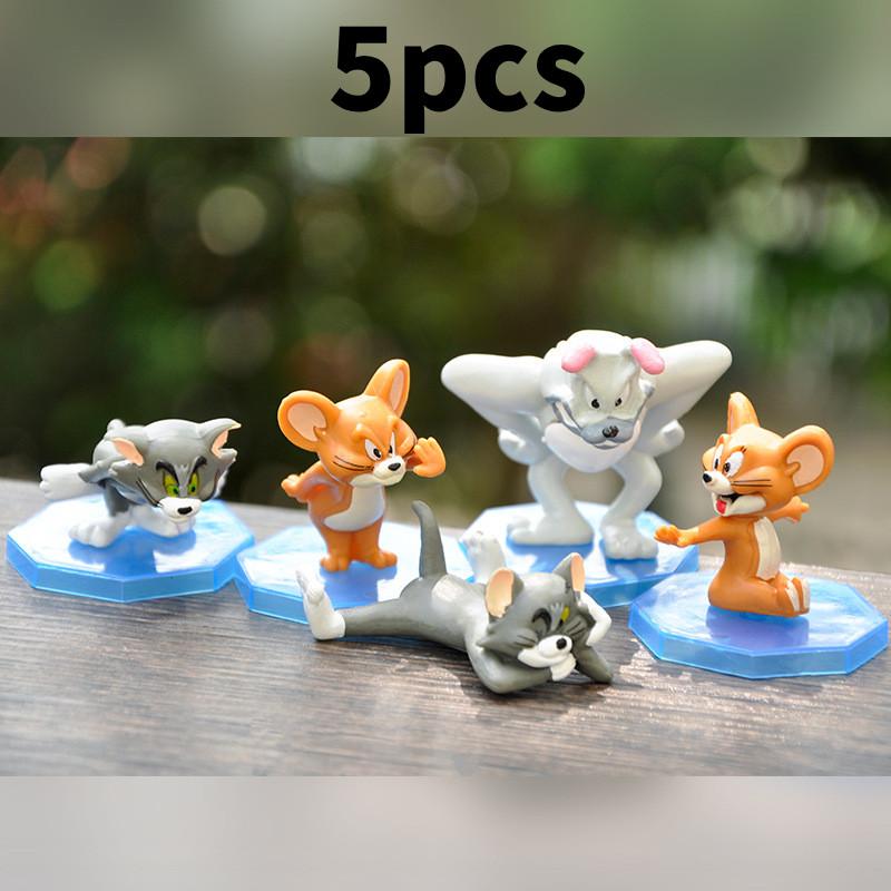 

И Том Джерри ПВХ Фигурка Фигурка Модель Игрушка Украшение Кукла Подарок Дети