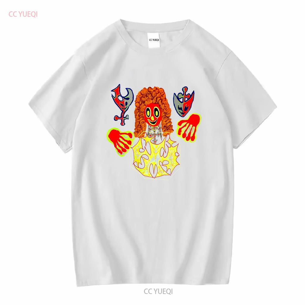 Bladee Excelsior Exeter Sprite Weißes T-Shirt Gr. L Yung Lean Drain Gang ecco2k Vintage Gewaschen Lässig Grafik Unisex Bequem