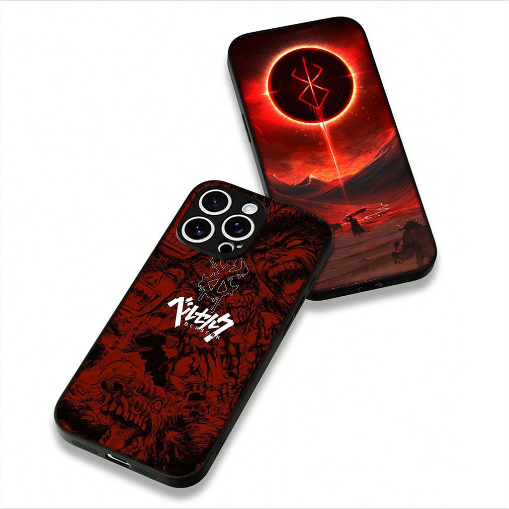 for Samsung Galaxy A55 A54 A25 A36 A17 A26 A35 A33 A34 A14 A37 S8 S9 S20 S21 FE S10 Plus Phone Cover Case Berserks Comic Guts