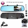 1080P 3,8'' auto zpětné zrcátko DVR Video Noční vidění do auta 170° kamera s objektivem