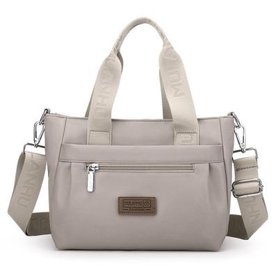 Nuevo Bolso Bandolera de Hombro Único para Mujer Hecho de Lona de Nailon Gran Capacidad Bolso de Mano Ligero Bolso Tote Multicapa