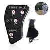 Baseball Umpire Clicker Compact Size Design Comfortable Non-slip 4 Wheel Ergonomic Shape Grip Baseball Counter