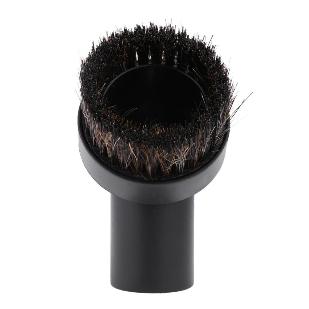 Soft Bristle Vacuum Cleaner Brush 32mm Diameter Round Vacuum Attachment  Cleaning Blinds