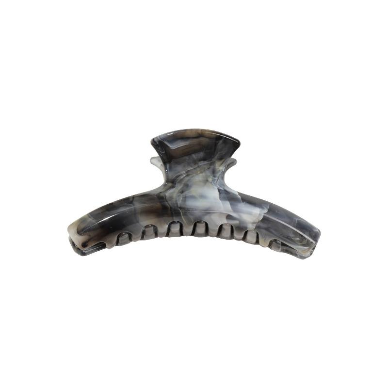 Arc-shaped Marble Gripper High-end Style Shark Hair Clip Large Volume Clip Hair Accessory