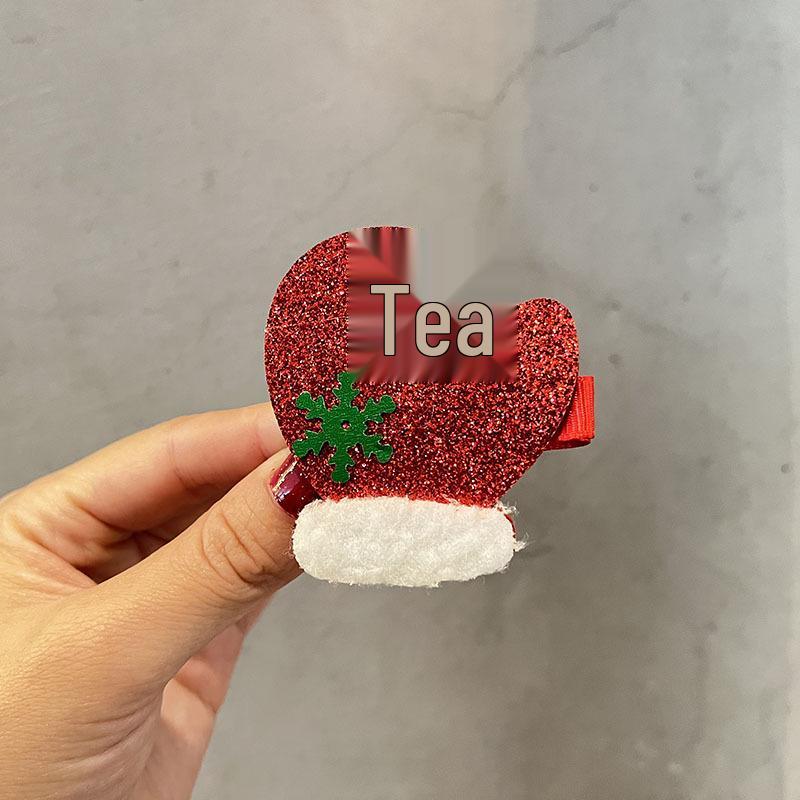 Christmas Hair Clips for Kids: Cute Cartoon Side Clips for Baby and Little Girl Hair Accessories