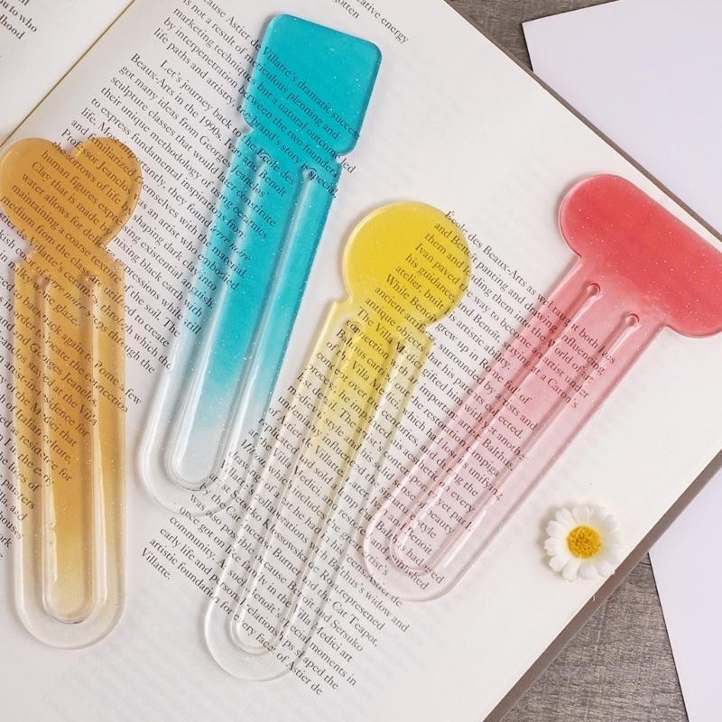 Resin Bookmark Mold for Creating Decorative Page Holders for Marking Your Place In Books, Notebooks, or Reading Folders