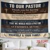 2D Flat, 1pc 2D Flat Tapestry Thank You Pastor for Your Servant Heart, Guiding Us Closer to Jesus with Wisdom and Faithfulness for Your Flock and Fami