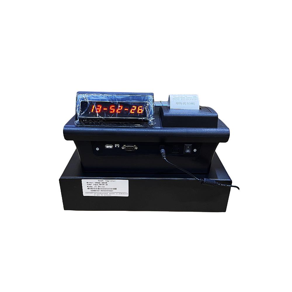 English Electronic Cash Register with UV Bill Validator for Fast Food, Noodle, and Convenience Stores