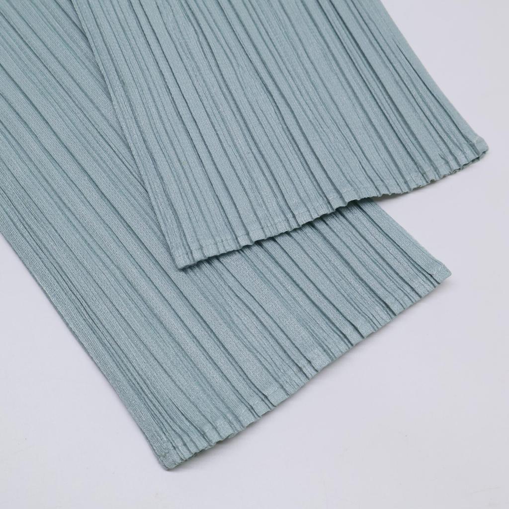 PLEATS PLEASE Light Green PP13-JH166 21AW Pleated Dress dress 4 blueUsed