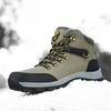 Fall/winter Men's Hiking Shoes Waterproof and Warm Outdoor Hiking Shoes High Boots