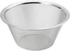 Stainless Steel Durable Minimal Rim Made In Japan YJ4058 Flat-Rimmed Colander, Medium, 19.3cm Diameter, Mesh, Joints, Suiro,