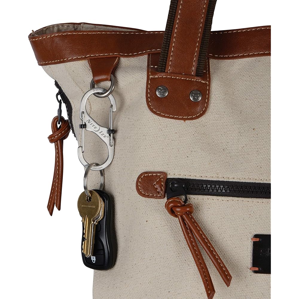 Nite Ize S-Biner SlideLock Carabiner #3 Silver Durable Outdoor Gear