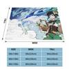 Anime Breathable Super Warm Soft Blanket for Bedding Travel Blanket Flannel