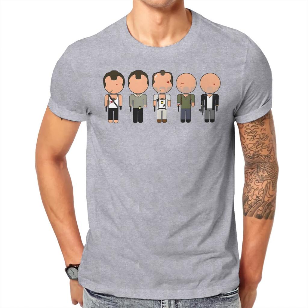 Die Hard Through The Ages T Shirt Unisex Tees Summer Clothing Cotton ONeck TShirt
