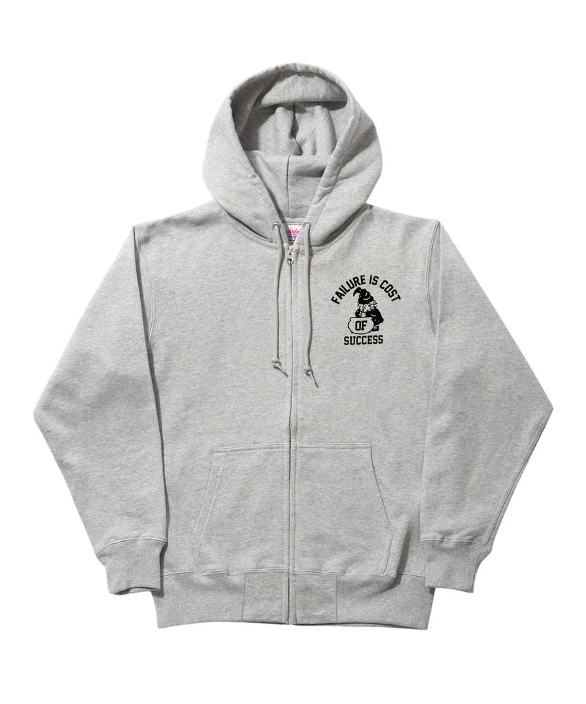 Pantasina Adventure Fail Better Hood Zip-Up [Grey]