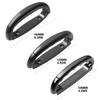 Black Plastic Pulls Long Luggage Handle Toolbox Grip Replacement Suitcase Side Holder Side Carrying Pull Easy to install