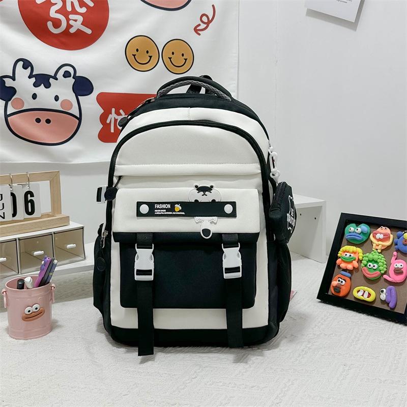 Korean version schoolbag ins niche large-capacity backpack sixth grade girls high value primary school students junior high school students backpack
