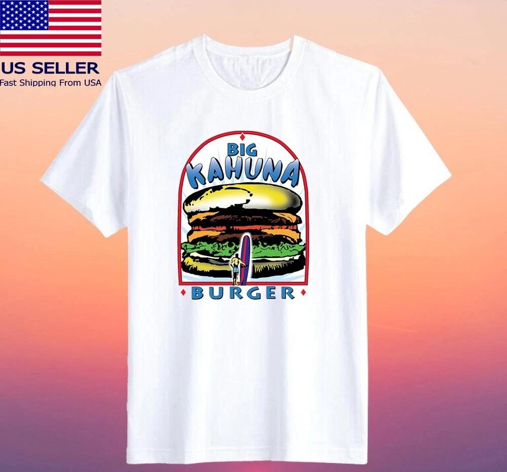 Big Kahuna Burger Surf Beach Men s White Size S-5XL XL