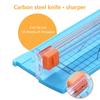A4 Unidirectional Paper Cutter Accurate Safe Cutting With 5 Extra Blades Cuts 10 Sheet At Once For Craft Scrapbooking Office Use