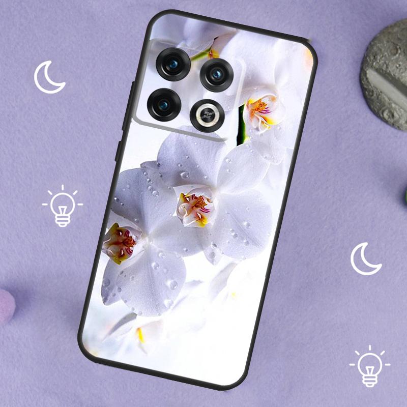 Orchid Flowers Colorful Case For OnePlus 13T 10T 8T 10R 12R 13R 15 13 12 11 10 9 Nord 5 CE 2 3 4 Lite N20 N30 Cover