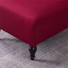 Accent Chair Cover Single Short Back Sofa Covers Plain Color Anti-Dirt Chair Furniture Slipcover Removable Living Sofa Protector Stretch Armless