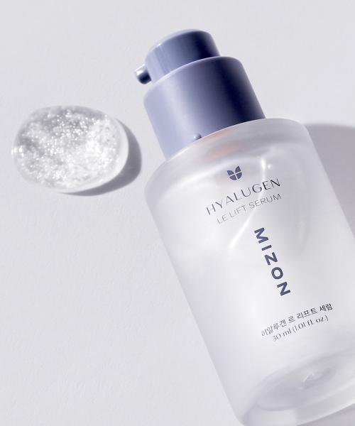 Mizon Hyalugen Le Lift Hydrating Elasticity Serum 30ml + Toner Gift