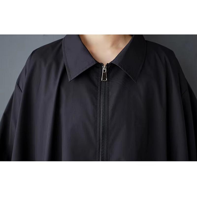 XITAO Loose Vintage Zipper Dress ZMY1056