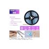 [Ledoversea Upgraded Version] 5m Waterproof Blacklight 300 LED High Brightness LED Strip Light with Wired Ends 390nm-400nm 12V Indirect Lighting