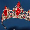 Metal Princess Tiara Shiny Rhinestone Crown Fashion Baroque Crown  Wedding