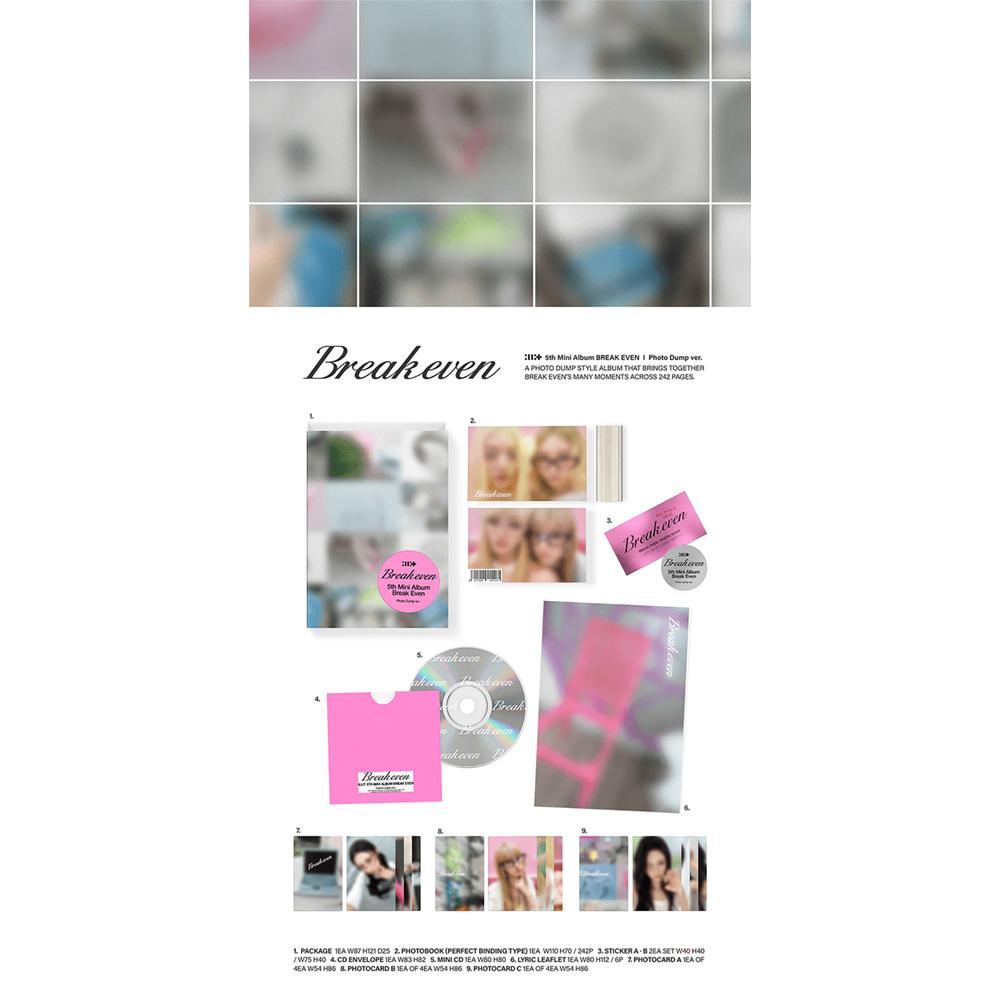 [Pre-order] ILLIT - BREAK EVEN (Photo Dump Ver.)