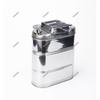 /20/30L Stainless Steel Oil Can - 430 Thickened 3-Handle Fuel Storage Jerrycan for Car Emergency Refueling