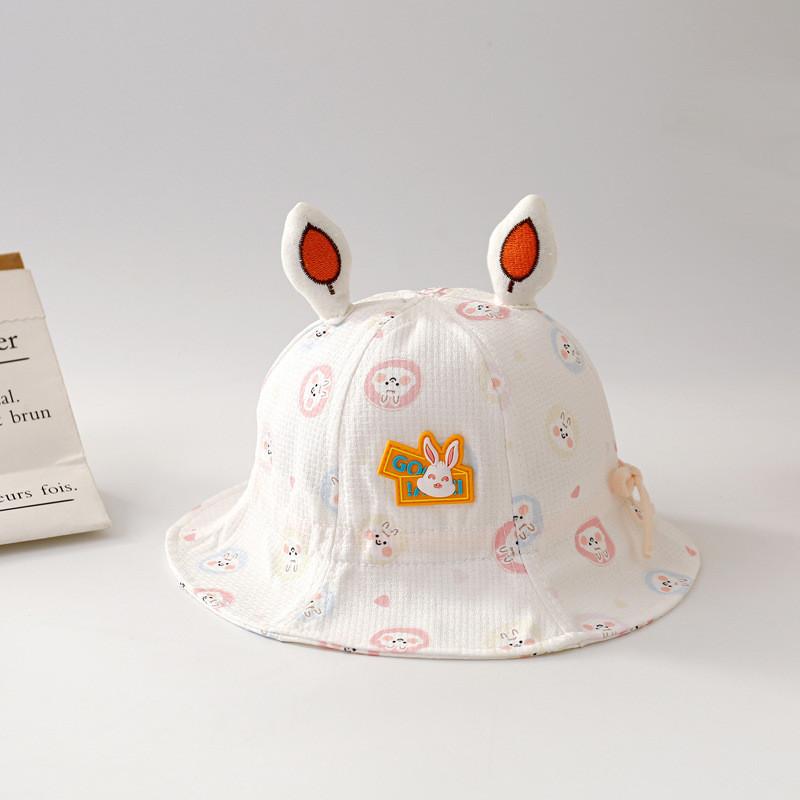 Cute Thin Newborn Baby Fisherman Hat Spring Autumn Sunshade Cap For Infant Toddler Boy Girl