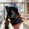Astronaut Tempered Glass Phone Case Suitable for Samsung Galaxy S26 S25 S24 S23 S22 S20 FE Ultra Plus Anti Fall Back Cover