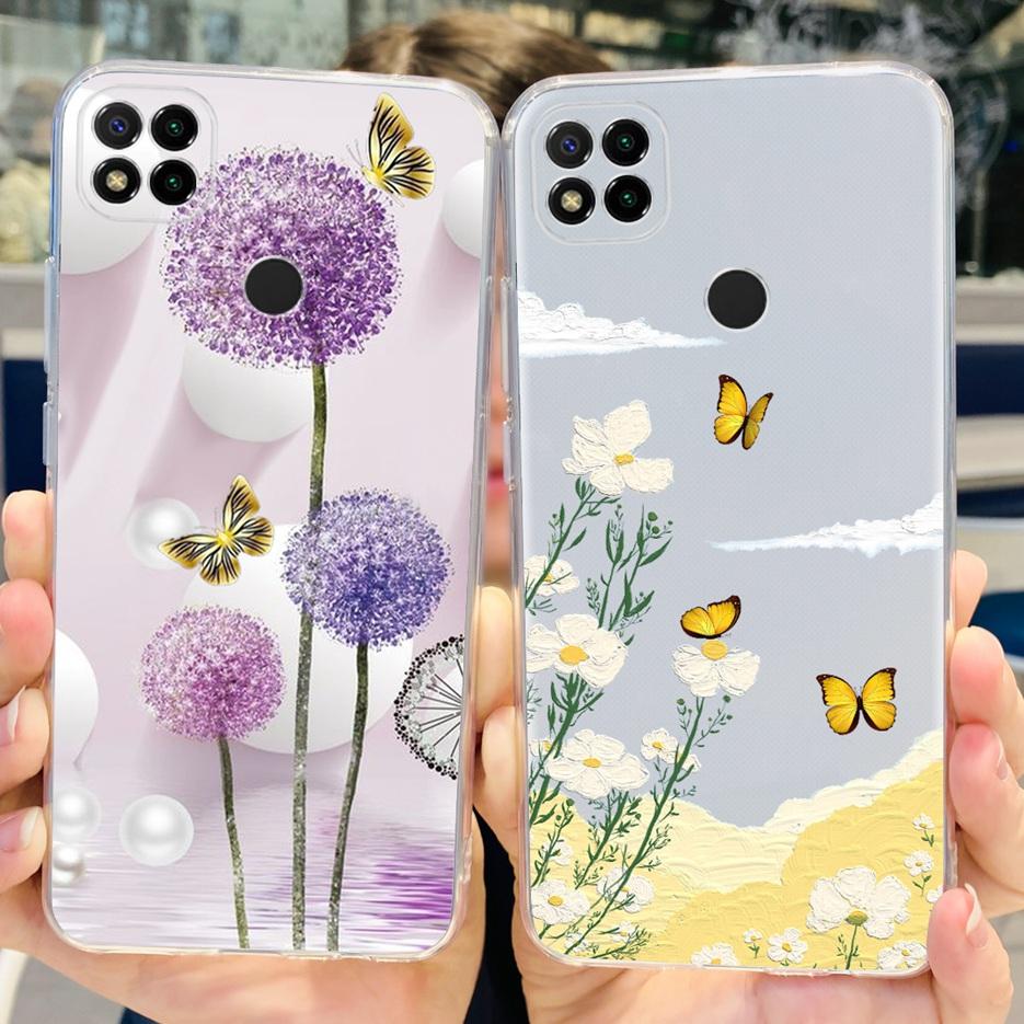 For Xiaomi Redmi 9C Case Cute Spaceman Soft Silicone Phone Case For Xiaomi Redmi 9C NFC 9 C Redmi9C Back Cover 6.53'' Funda Capa