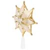 Christmas Tree Topper Lighted LED Decoration Lights Five-pointed Star Treetop Ornament