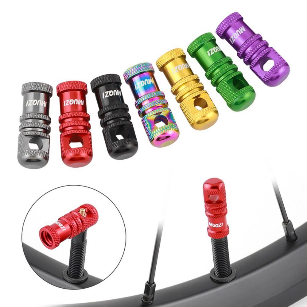 2PCS 2 In 1 Presta Valve Stem Cap Anti Corrosion Presta/Schrader Tire Valve Cap  Racing Road Bicycle