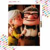 Disney Diamond Painting Kit Carl and Ellie Kiss Diamond Hand Embroidery 5D DIY Diamond Art Home Decor Creative Handicrafts Gift