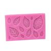Silicone Leaf Shaped Fondant Cake Mold Kitchen Baking Mold Cake Decorating Moulds Modeling Tools