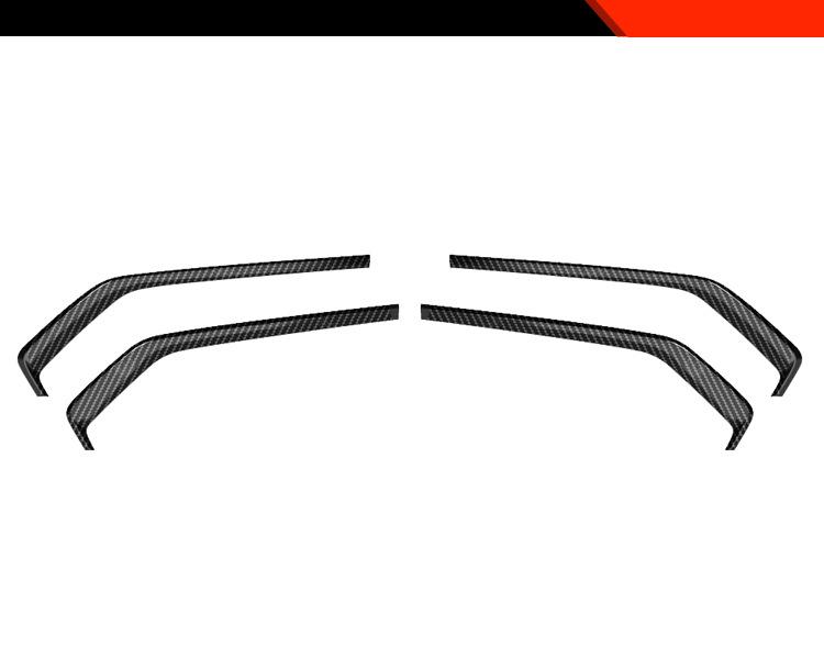 Chevrolet Colorado & GMC Canyon Front/Rear Inner Door Panel Trim Strips