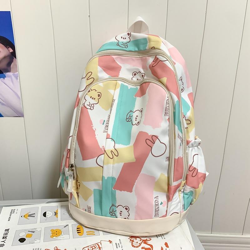 

Школьный рюкзак Новый рюкзак для студента колледжа Многофункциональный рюкзак для старшеклассника Большой вместимости Студенческий рюкзак для средней школы Женский