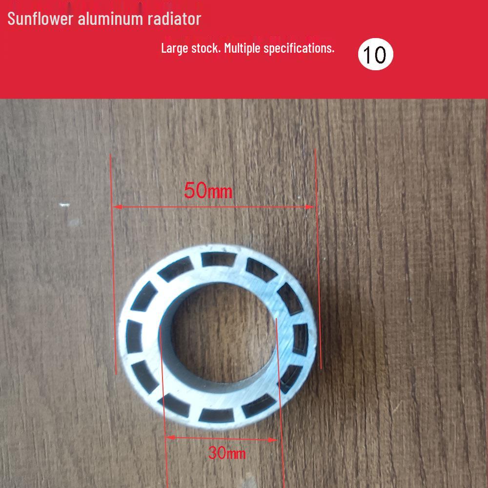 Sunflower Aluminum Alloy Round Heatsink with Irregular Fins for LED COB