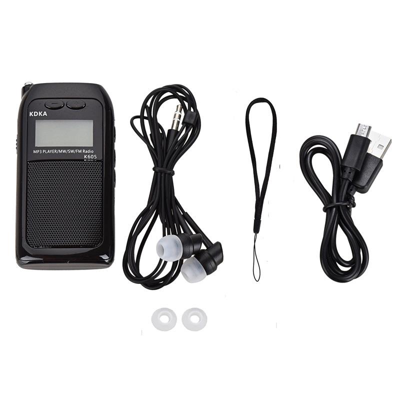 Germany 2026 All-Wave Mini MP3 Player & FM/MW/SW Radio