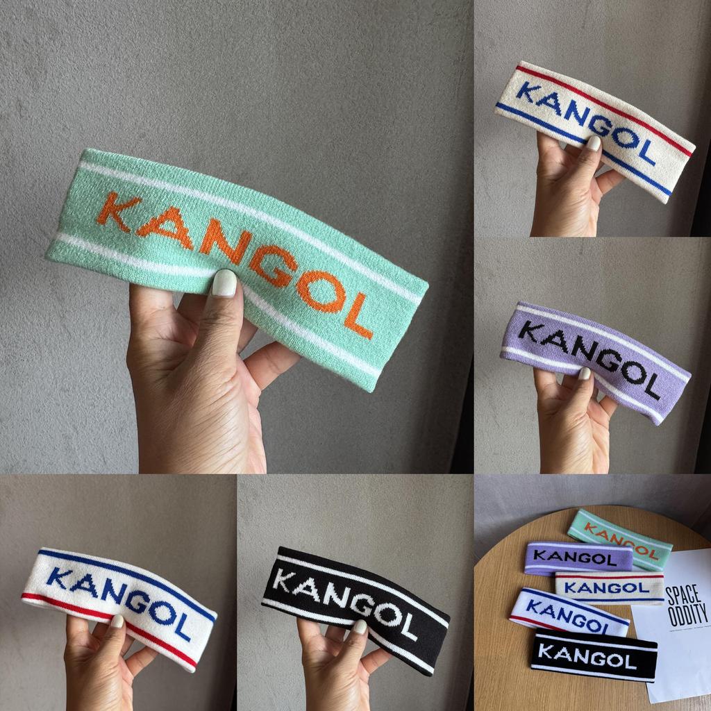 Haarband im koreanischen Stil mit Buchstaben und elastischer Strickfaser für Fitness und Freizeit