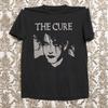The Cure Robert Smith Band Unisex Cotton T-Shirt Black Cotton T-shirt