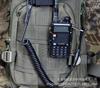 Universal Retractable Anti Lost Steel Wire Spring Tactical Waist Hanging Gun Lanyard