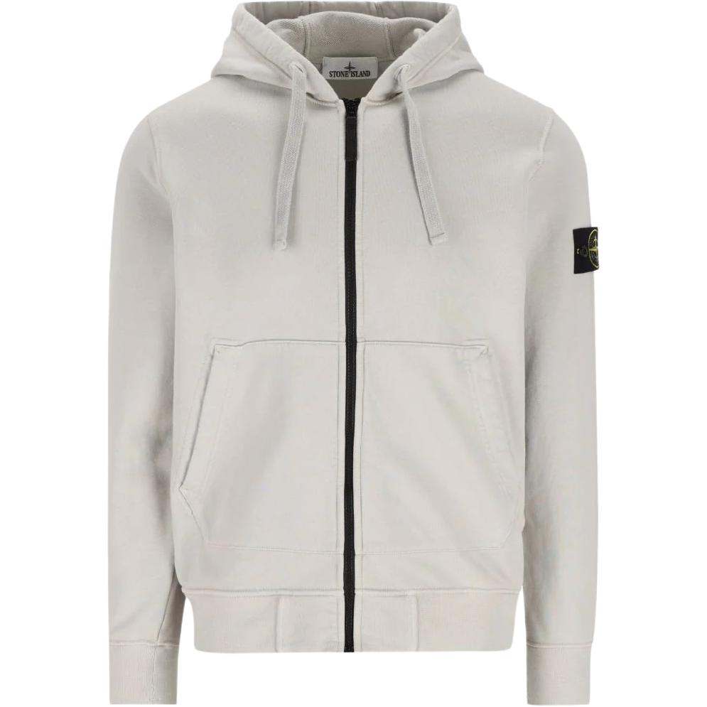 Stone Island Logo Capuchon Rits Lange Mouwen Sweatshirt Heren sweatshirts L1S156100061S0051V0061 XL