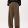 Korean Fashion Simple Solid Color Male Trousers Men's Wear Spring Casual Pants Loose Straight Pants